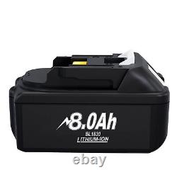 For Makita BL1860 Battery 8.0Ah 18V LXT Li-ion Battery BL1850 BL1830 Cordless UK