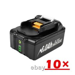 For Makita BL1860 Battery BL1850 LXT 18V Li-ion 6.0Ah Battery BL1830 Cordless