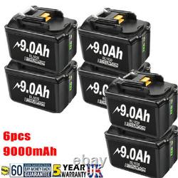 For Makita Battery18V 9.0Ah Li-ion BL1830 1840 1850 LXT400 With LED Display New