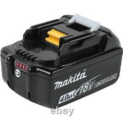 Genuine Makita 18V 4.0Ah LXT Lithium Battery BL1840 + DC18SD 240v Charger