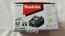 Genuine Makita 18V 6.0Ah Li-Ion LXT Battery BL1860B NEW never used 2020