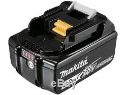 Genuine Makita BL1830 18v 3.0ah LXT Li-ion Makstar Battery Pack of 5