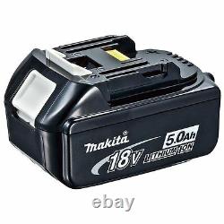 Genuine Makita BL1850B 18v 5.0Ah Li-ion LXT Battery Pack Charge Level Indicator