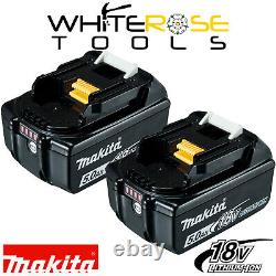 Genuine Makita Battery 18V 5.0Ah Twin Pack LXT Li-ion Slide UK Stock 5Ah BL1850B