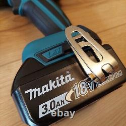 Genuine Makita LXT Cordless Drill Driver, 2 x 3.0Ah 18V BL1830B Batteries DDF459