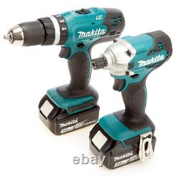 Makita 18V LXT 2 Piece Kit Combi Drill & Impact Driver 2 x 3.0Ah Batts DLX2336S