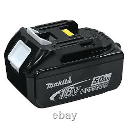 Makita 18V Li-Ion LXT Brushless Combi Hammer Drill Impact Driver 1x5.0Ah Battery