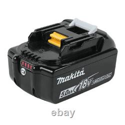 Makita 18v LXT 5Ah Battery & Charger Kit inc 2x 5.0Ah Batts & DC18RC Charger