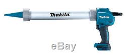 Makita 18v LXT Li-Ion 600ml Cordless Cartridge & Sausage Caulking Gun DCG180ZB