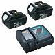 Makita 18v Lxt Li Ion Dc18rc Charger And Genuine 2 Pack Batteries Battery Pack