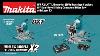 Makita 18v X2 Lxt 36v Brushless 10 Dual Bevel Sliding Compound Miter Saw Xsl06