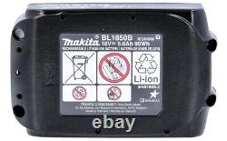 Makita 2BL1850 18 V 5.0 A Li-Ion LXT Battery Black (Pack of 2)