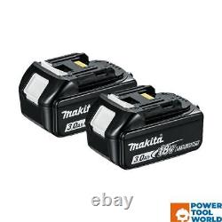 Makita BL1830X2 18v LXT 3.0Ah Li-Ion Battery Twin Pack