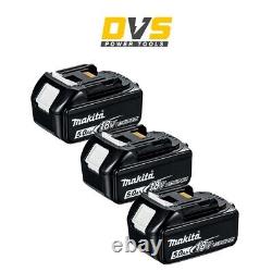 Makita BL1850 18V 5.0Ah Li-Ion LXT Battery Pack of 3