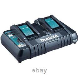 Makita BL1850 18v 2 x LXT 5.0ah Lithium-Ion Batteries + DC18RD Dual Port Charger