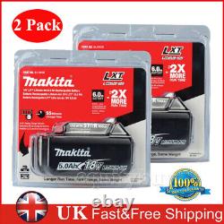 Makita BL1850 18v 5.0ah LXT Li-ion Genuine Makstar Battery x2 Pack Long Life