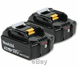 Makita BL1850B 18v 5.0Ah Li-ion LXT Battery Pack of 2