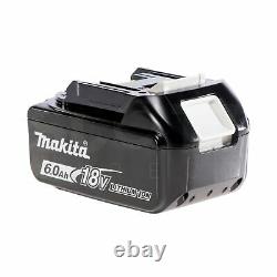 Makita BL1860B 18V 6.0Ah Li-ion Battery c/w Charge Level Indicator
