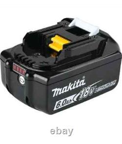 Makita BL1860B 18v 6Ah LXT Li-ion Genuine Makstar Battery Pack 197422-4 Single