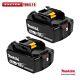 Makita Bl1860b 2 X 18v 6ah Lxt Li-ion Genuine Makstar Battery Twin Pack