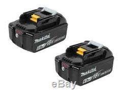 Makita BL1860BX2 2 x 18 V 6Ah LXT Li-ion origine Makstar Pack Batterie 