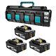 Makita Battery 18v 4.0ah Bl1860b Bl1850b Bbl1830b L1815n Lxt Led Lithium Charger
