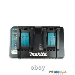 Makita DC18RD/1 14.4-18v LXT Li-Ion Dual Port Twin Rapid Optimum Charger 110v
