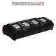 Makita Dc18sf 14.4v 18v Lxt Multi 4 Port Li-ion Charger