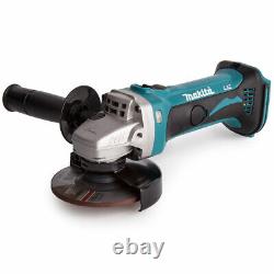 Makita DGA452Z 18V LXT Li-Ion 115mm Angle Grinder with 1 x 5.0Ah BL1850 Battery