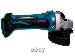 Makita DGA452Z 18v 115mm 4.5 LXT Cordless Angle Grinder Body Only Anti Restart