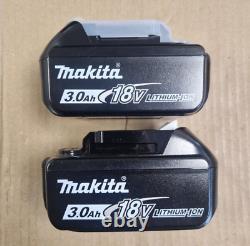 Makita DHP453 + DTD157 Cordless Drills + 2 3.0Ah Li-Ion LXT Batteries