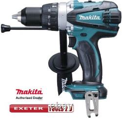 Makita DHP458Z 18v LXT 2 Speed Combi Hammer Drill Body Only Max Torque