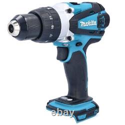 Makita DHP458Z 18v LXT 2 Speed Combi Hammer Drill Body Only Max Torque