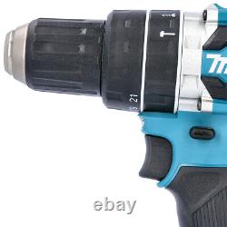 Makita DHP484 18v LXT Brushless Combi Drill With DML801 12 LED Light Torch