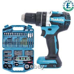 Makita DHP484Z 18v LXT Li-ion Brushless Combi Drill With 101 Piece Accessory Set