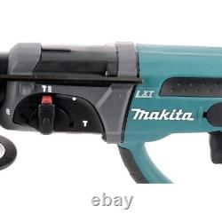 Makita DHR202Z LXT 18v SDS Hammer Drill 3 Function + 5 x Bits Chisel + Chuck