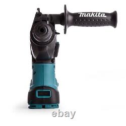 Makita DHR242Z 18v LXT SDS Rotary Hammer Drill + SDS Bits Chisel + Keyless Chuck