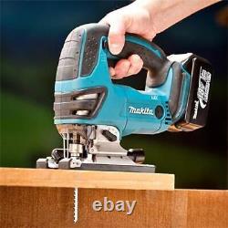 Makita DJV180Z 18v Top Handle Jigsaw LXT Lithium Ion Cordless + 6X Blades