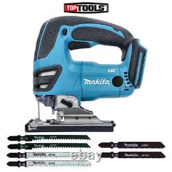 Makita DJV180ZX 18V LXT Cordless Li-ion Pendulum Jigsaw with 12 Blades