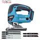 Makita Djv180zx 18v Lxt Cordless Li-ion Pendulum Jigsaw With 12 Blades