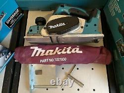 Makita DKP180Z 18V Li-ion Cordless LXT 82mm Planer Kit with Dust Bag