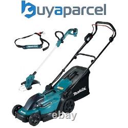 Makita DLM330Z 18v LXT Cordless Lawn Mower 33cm + DUR193Z Grass Trimmer Strimmer