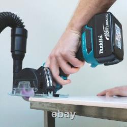 Makita DMC300Z 18V LXT Brushless 76mm Compact Cut Off Saw + 4 Blades Inc Carbide