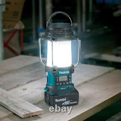 Makita DMR056 O 18v LXT Digital DAB + Site Radio Bluetooth Camping Lantern Torch