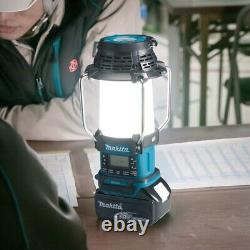 Makita DMR056 O 18v LXT Digital DAB + Site Radio Bluetooth Camping Lantern Torch