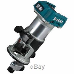 Makita DRT50ZX4 18V LXT Li-ion Brushless Router Trimmer Body with Trimmer Guide