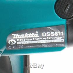Makita DSS611Z 18V Li-ion Cordless LXT 165mm Circular Saw Body Only
