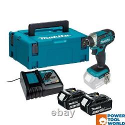 Makita DTD152RFJ LXT 18v Li-Ion Cordless Impact Driver Inc 2x 3.0Ah Batts