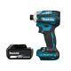 Makita Dtd172 18v Lxt Cordless Brushless Impact Driver With 1 X 6.0ah Battery