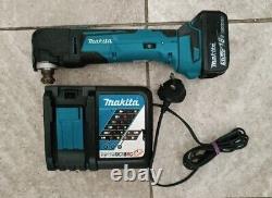 Makita DTM51 18V LXT Li-Ion Multi-Tool Keyless with Charger and 5,0Ah Battery